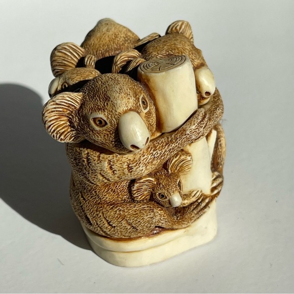 1994, Harmony Kingdom, Trinket Box, Koala Bears, , Vintage Boxes - Picture 6 of 13